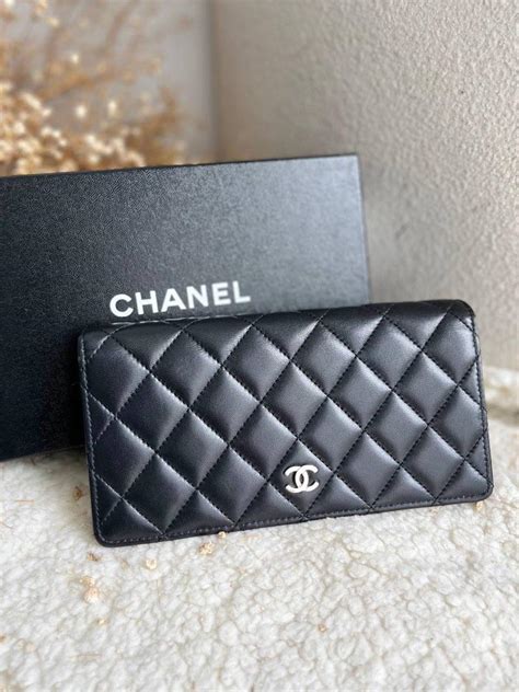 chanel medium wallet|chanel classic bifold wallet.